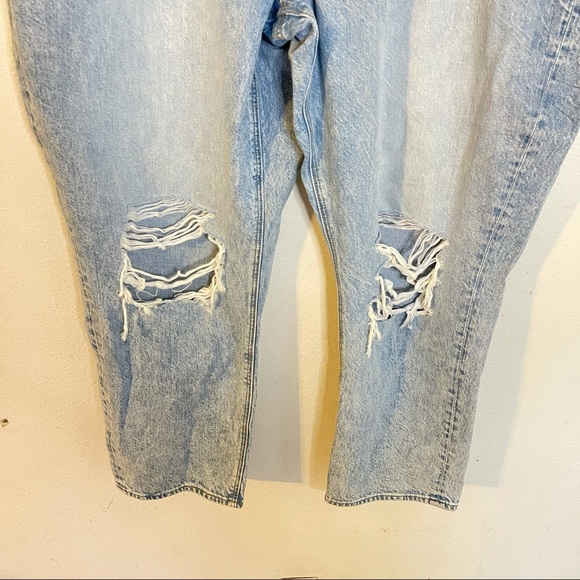 SOLD New American Eagle Plus Size Mom Jeans Size 24 - Picture 6 of 10